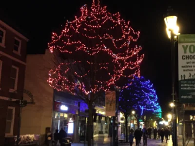 Hire Red LED 10m Light String 230v - Image 2