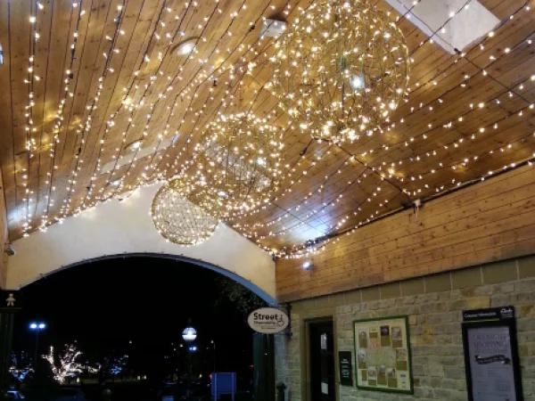 Hire Warm White LED 10m Light String 230v - Image 4