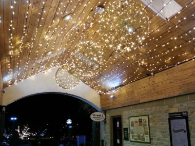 Hire Warm White LED 10m Light String 230v - Image 4