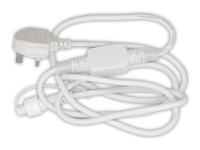 Hire 230v Power Lead with 3A AC/DC Convertor - Image 1