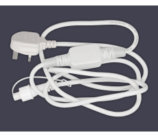 Hire 230v Power Lead with 3A AC/DC Convertor - Image 1