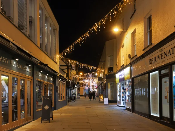 Hire Warm White LED 5m x 50cm Icicle Lights 230v - Image 4
