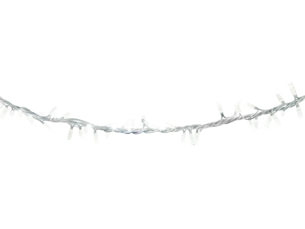 Hire White Flash LED 10m BOA Light String 230v - Image 1