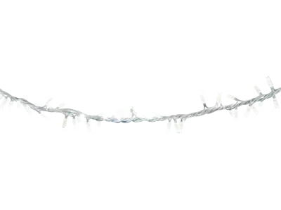 Hire White Flash LED 10m BOA Light String 230v - Image 1