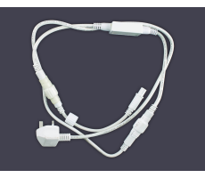 Hire Power Lead with AC/DC Converter 230v - Image 1