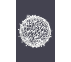 Hire 0.5m 3D Knitted Ball with 0.5m Pole for hanging - Image 1