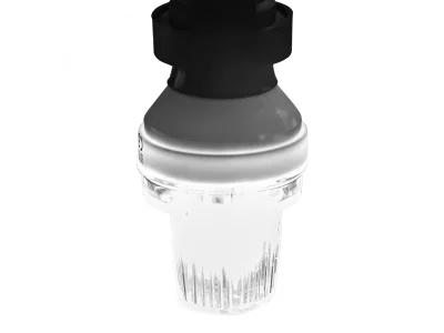 Hire White Strobe LED B22 Lamp 230v - Image 1