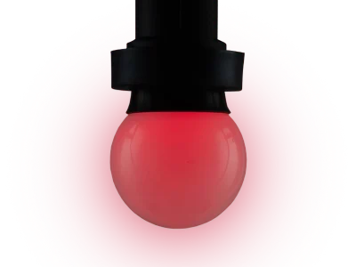Hire RGB Colour Changing LED B22 Lamp 230v - Image 3