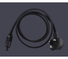 Hire 1.5m Power Lead with 13A UK Plug 230v - Image 1