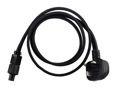 Hire 1.5m Power Lead with 13A UK Plug 230v - Image 1