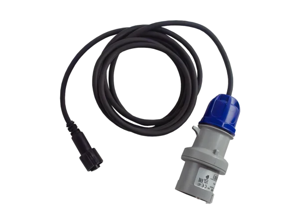 Hire 1.5m Power Lead with IP44 16A Plug 230v - Image 1