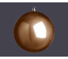 Hire 10cm Bronze Shiny Bauble (pack of 144) - Image 1