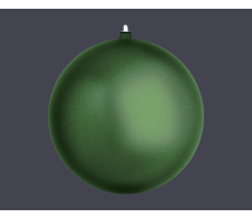 Hire 10cm Green Matt Bauble (pack of 144) - Image 1
