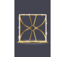 Hire 1.5m Petal Barrier - Image 1