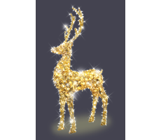 Hire 2.6m Reindeer - Image 1