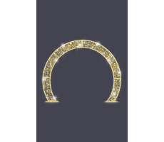 Hire 3.5m Circle Arch - Image 1