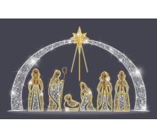Hire 3.5m Nativity Arch - Image 1