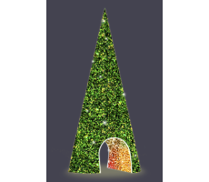 Hire 12m Cone Tree with RGB Arch - Image 1