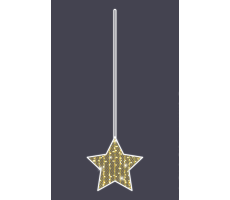 Hire 1.5m Hanging Star - Image 1