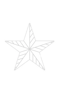 Hire 1m White Star - Image 1