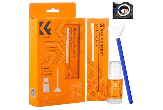 Rent K&F Concept 24mm Full-Frame Sensor Cleaning Kit - Image 1
