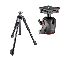 Rent Manfrotto MT190X3 Aluminum Tripod with XPRO Magnesium Ball Head - Image 1