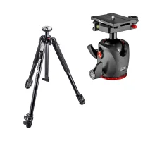 Rent Manfrotto MT190X3 Aluminum Tripod with XPRO Magnesium Ball Head - Image 1