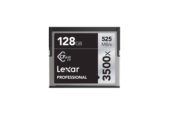 Rent Lexar 128GB Professional 3500X 525MB/s CFast 2.0 - Image 1