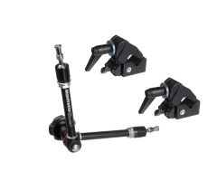 Rent Manfrotto 244 Variable Friction Magic Arm with Super Clamps - Image 1