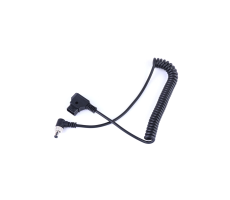 Rent Coiled D-Tap to Locking DC Barrel Power Cable for Atomos Monitors - Image 1