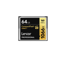 Rent Lexar Professional 1066x 64GB CompactFlash Card - Image 1
