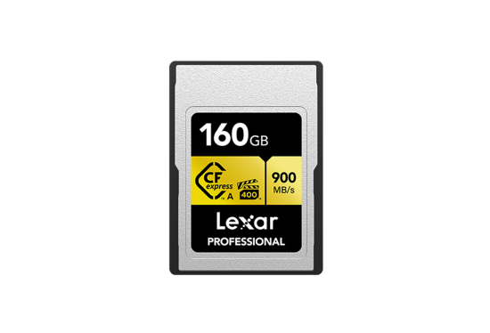 Rent Lexar Professional 160GB CFexpress Type A Gold Series - Image 1