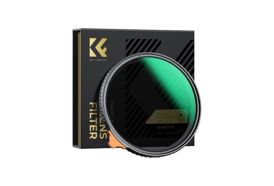 Rent K&F Variable ND2-32 Filter (82mm) True Colour & No Cross Shadow - Image 1