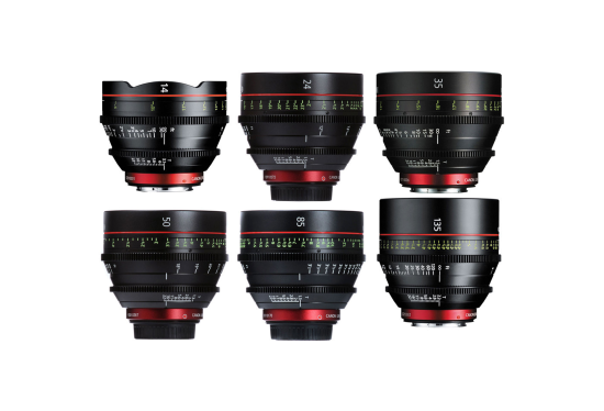 Rent Canon EF CN-E Cinema Prime 6-lens kit - Image 1