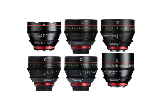 Rent Canon EF CN-E Cinema Prime 6-lens kit - Image 1
