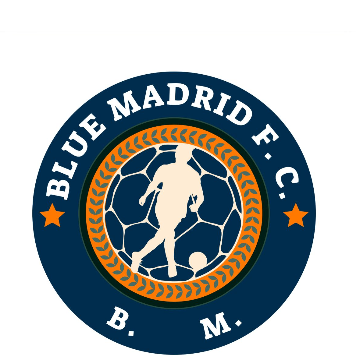 Blue Madrid FC logo