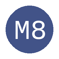 Mandela 8 Stars FC logo