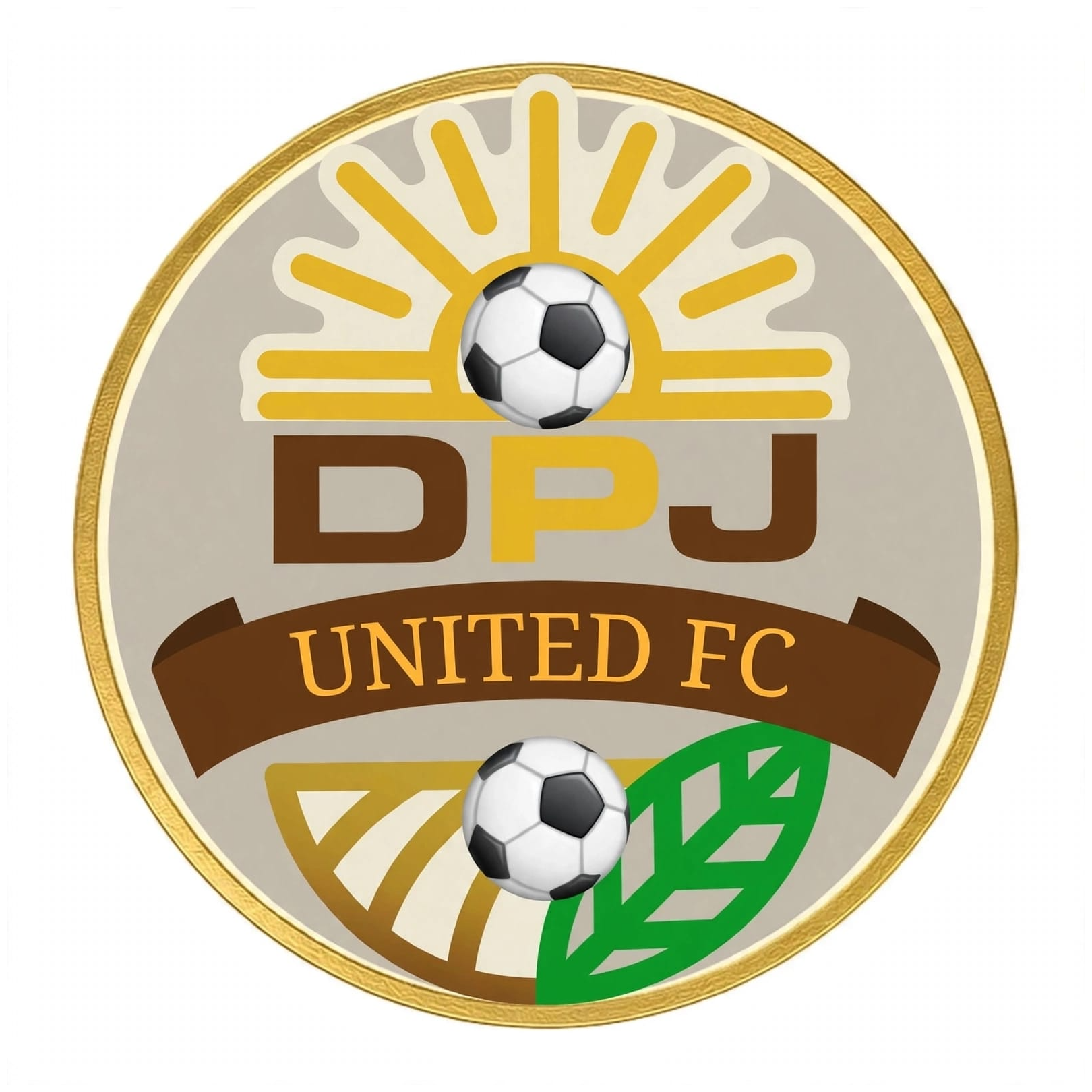 Dpj United FC logo