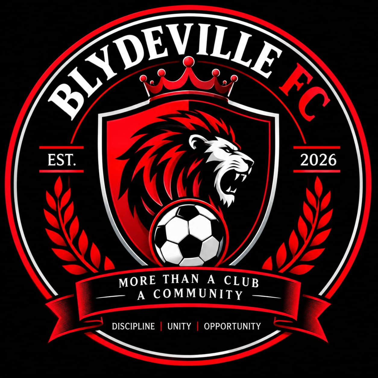 Blydeville FC logo