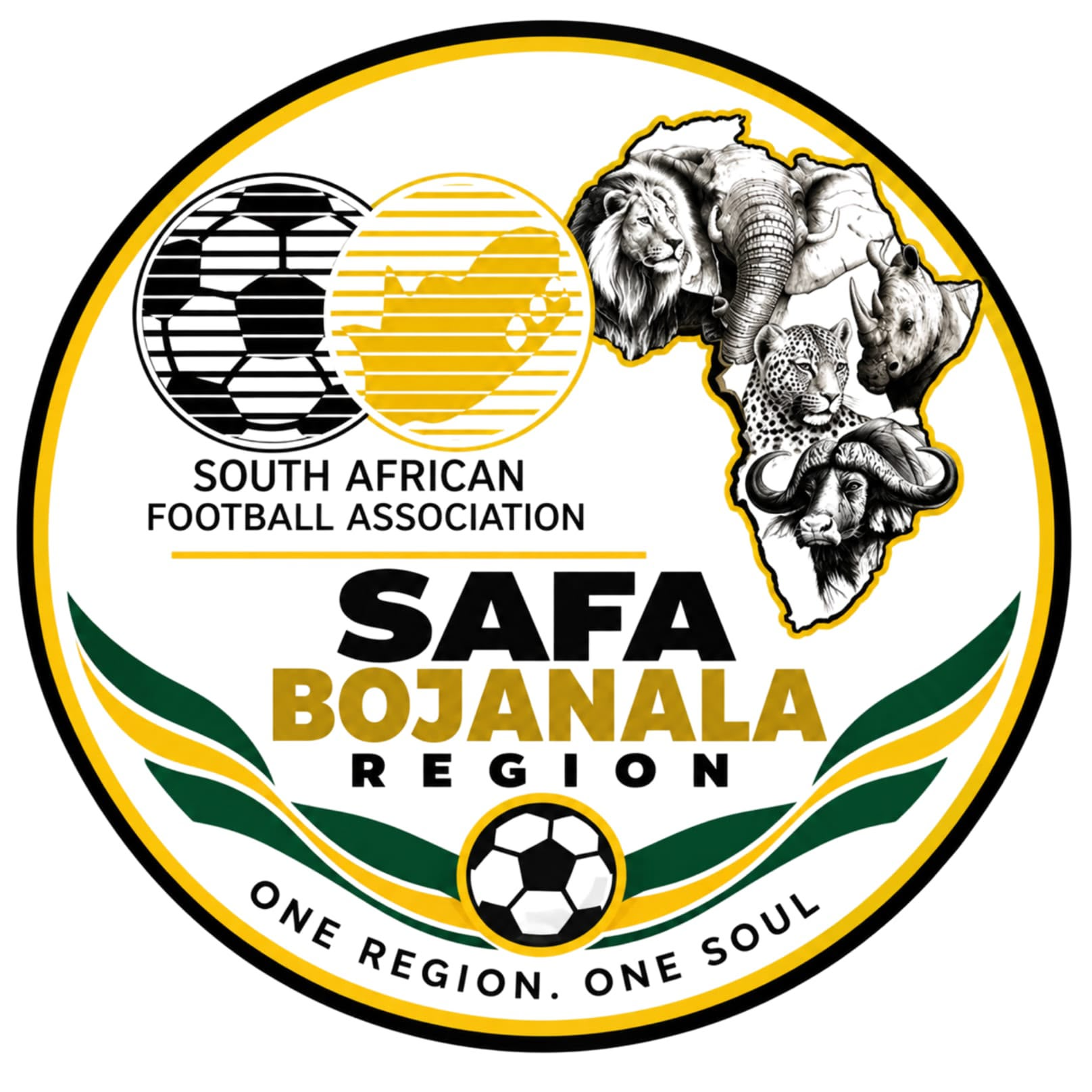 SAFA Bojanala Hollywoodbets Regional League Sponsor logo