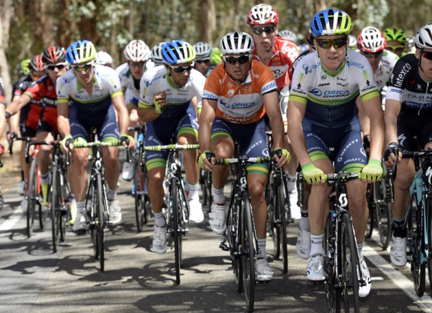 Simon Clarke e Simon Gerrans, Tour Down Under 2014, a segunda fase