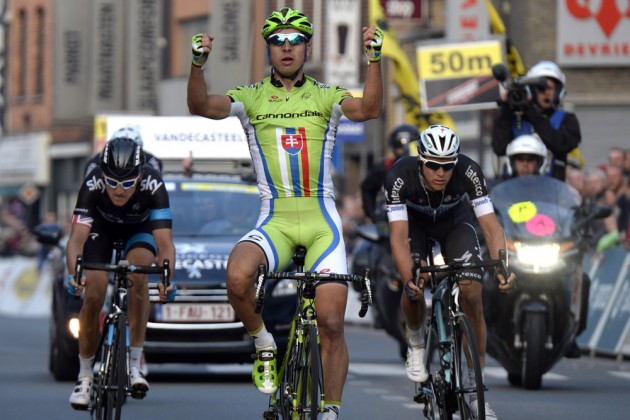 Photo: Peter Sagan wins the 2014 E3 Harelbeke . 