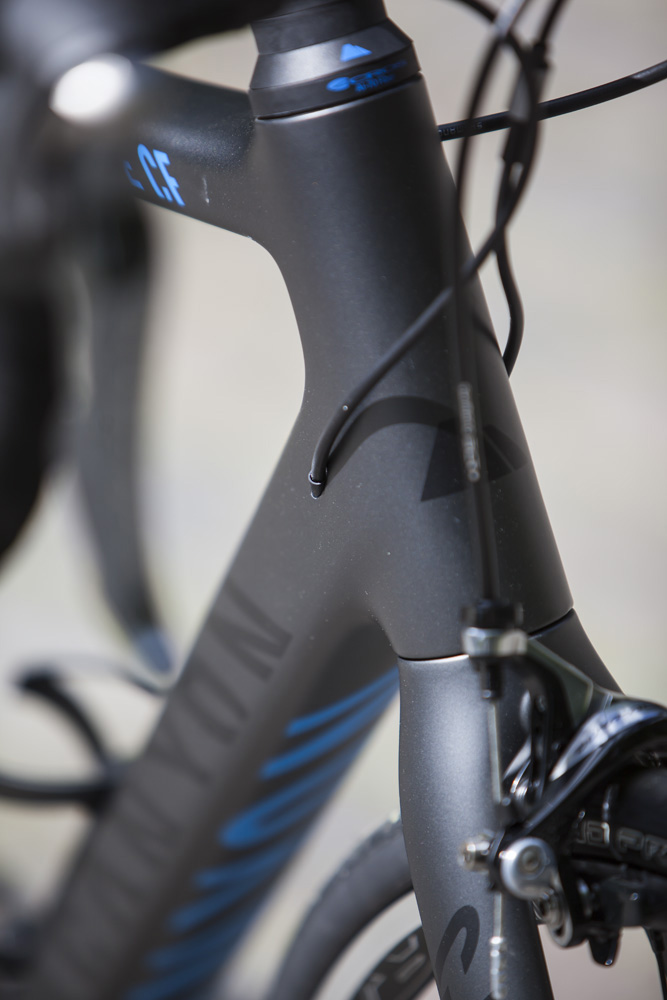 Canyon Endurace head tube