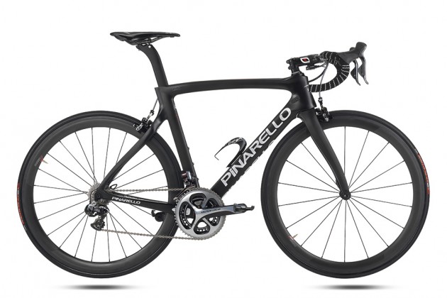 Photo: Admittedly Pinarello had left a longish steerer for inflexible cycling journalists. 