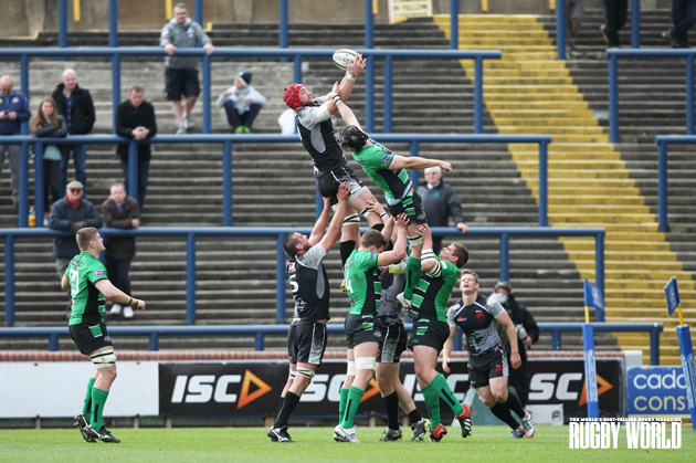 Dominant, but not too far ahead: Leeds Carnegie were always better than Welsh, but couldn't score more
