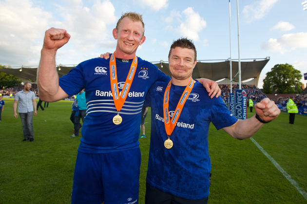 Leo Cullen and Brian O'Driscoll