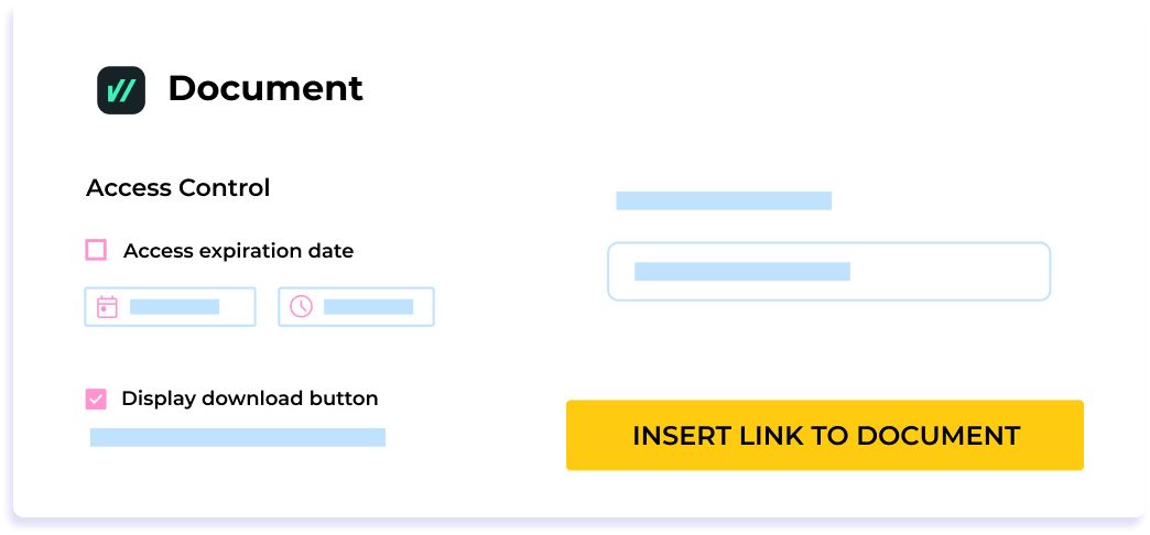 Secure document sharing