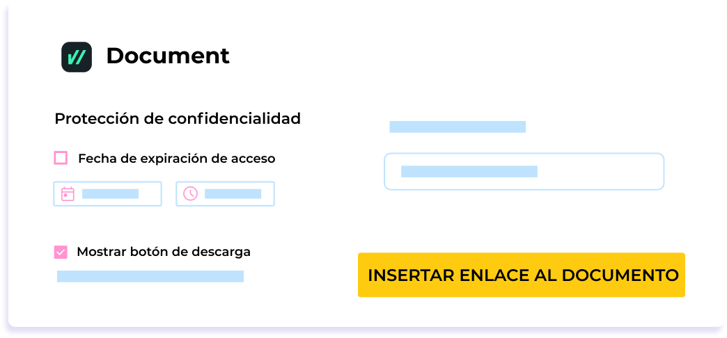 Uso compartido seguro de documentos