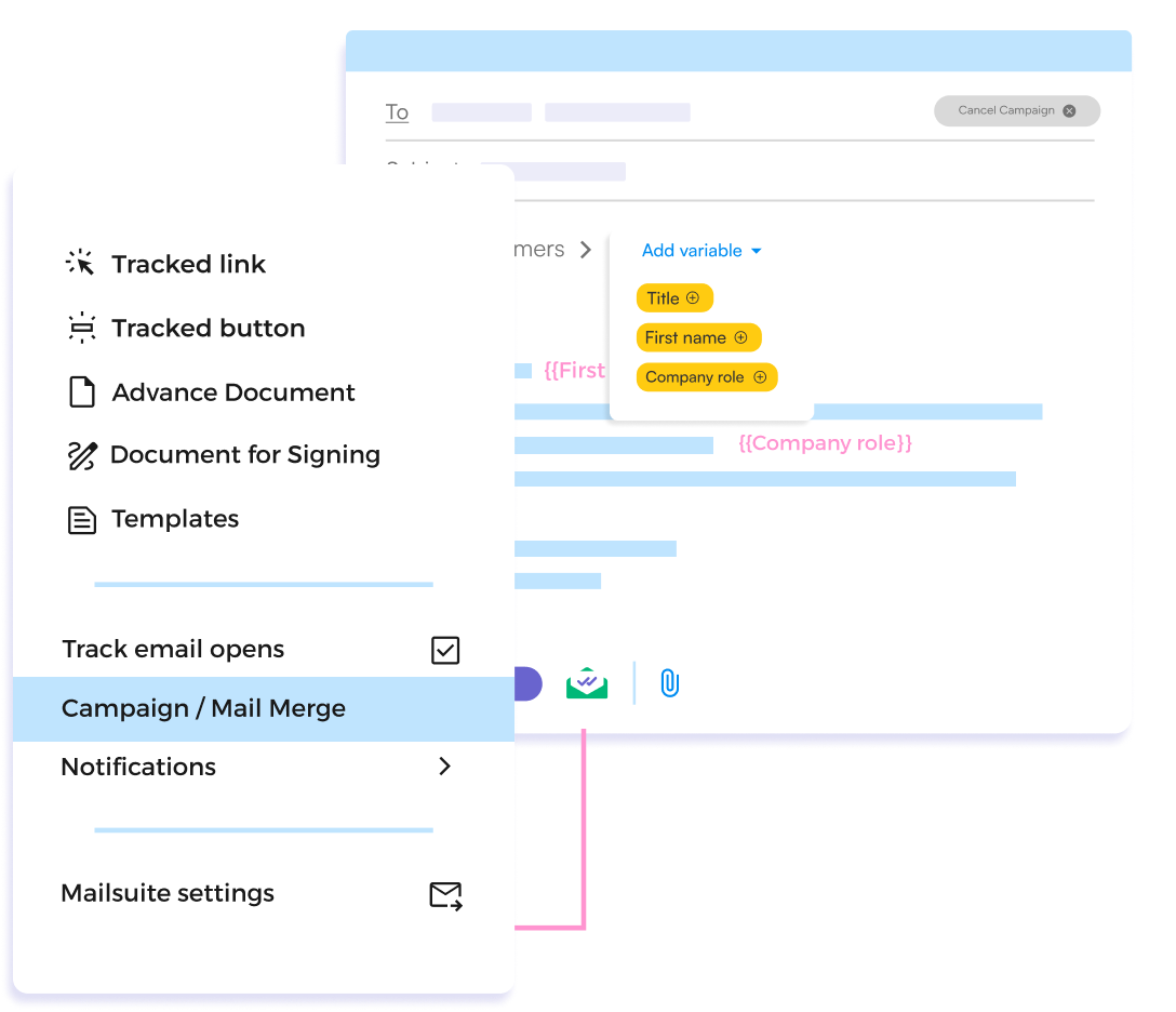 Mail merge