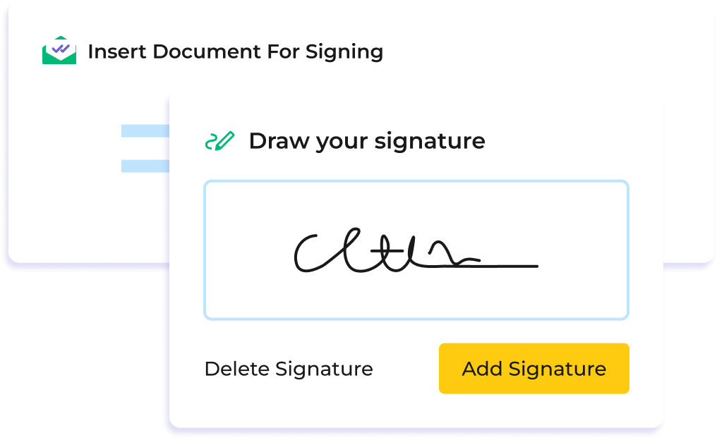 Signature request